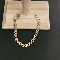 10k Gold Bracelet 7.5 Inch