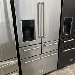 Kitchen Aid 5 Door In Stainless Steel Used With Platinum Interior