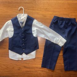 Boys Suit Pants Set