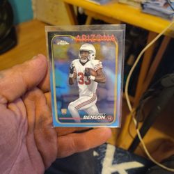 Topps Chrome Trey Benson Rc