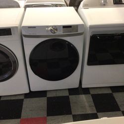 #39 White Samsung Gas Dryer