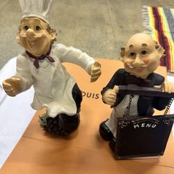 Italian Chef Decor Wine Bottle Holder 