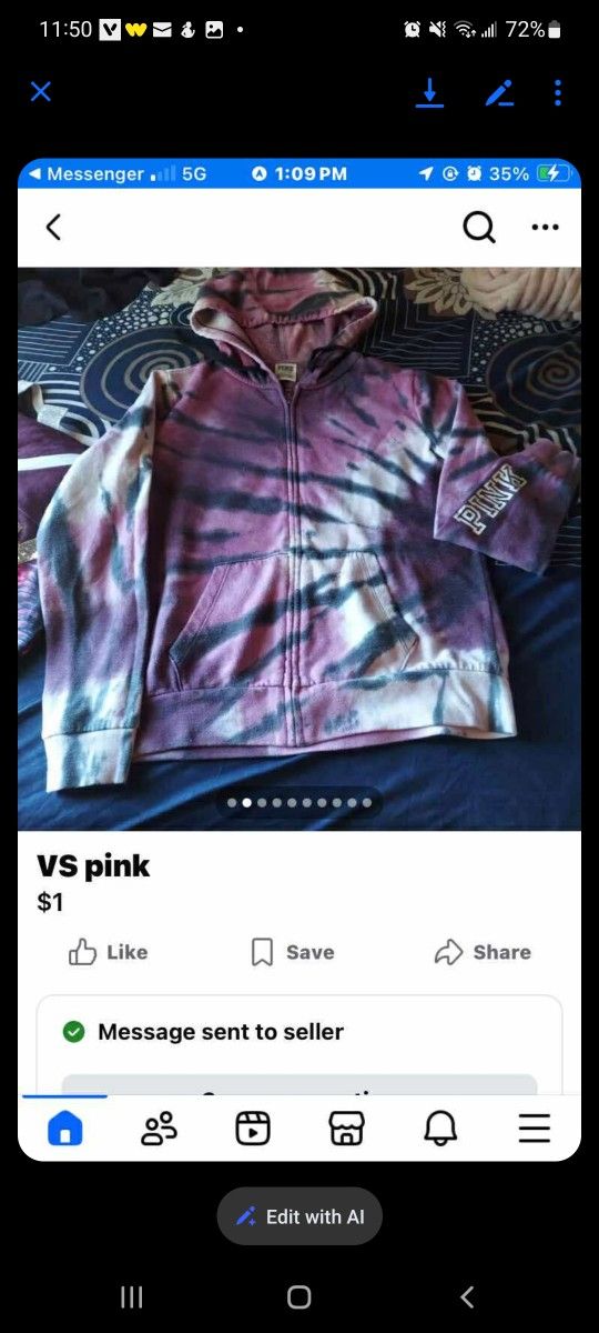 VS Pink Clothing