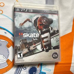 PS3 Skate Video Game PlayStation 