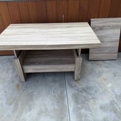 Convertible Coffee-to-Dining Tables