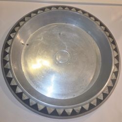 Antique Towle Plate  Mother Of Pearl Inlay Serving Tray 