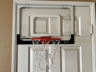 SKLZ Pro Mini Hoop XL, Over-the-Door, Spring Action Break-Away Rim