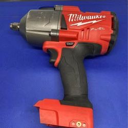 Milwaukee 2767-20 M18 FUEL ONE-KEY 18V Lithium-Ion Brushless Cordless 1/2 in. Impact Wrench