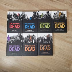 The Walking Dead graphic novels comic books 1-7