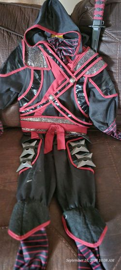 Kids Ninja Halloween Costume with Sword
