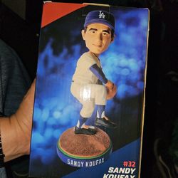 2013 L.A Dodgers Sandy Koufax Bobblehead 