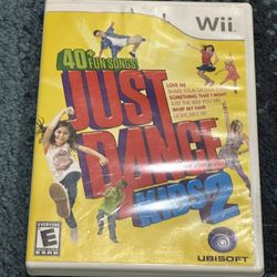 Nintendo Wii Just Dance Kids 2