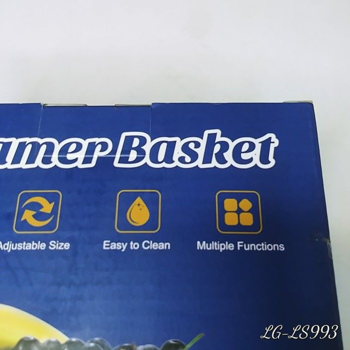Steamer Basket With Silicon Hand Clip.