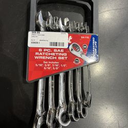 6 Pc Ratcheting Wrench Set (839939-1)