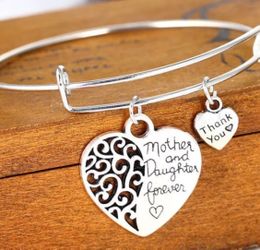 Mother Daughter Charm Bracelet