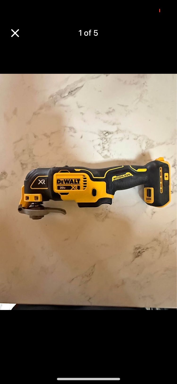 DeWalt XR 3-Speed Multitool 
