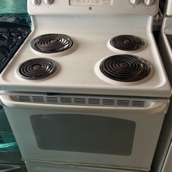 Electric stove coil very clean Self cleaner oven