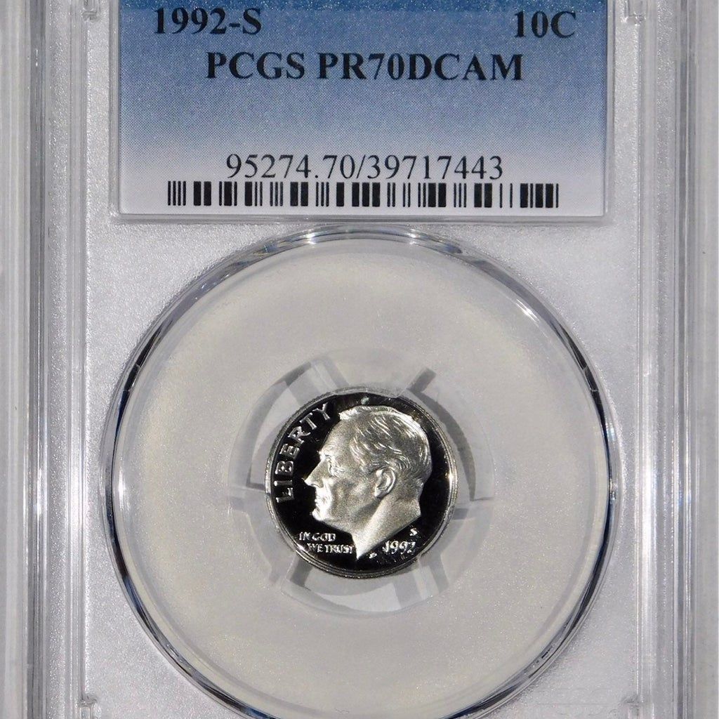1992 S Roosevelt Dime "TOP GRADE"