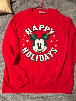 Mickey holiday sweater