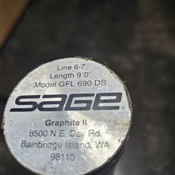 Sage Fly Rod And Reel