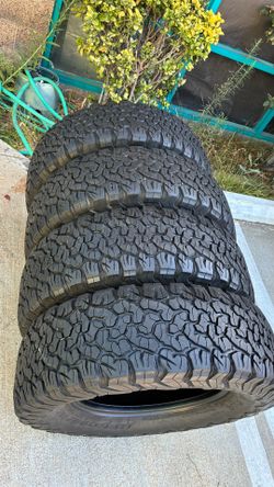 4 tire 265 70 17 Bfgoodrich
