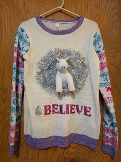 Christmas Unicorn Sweater