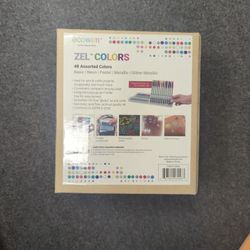 Zel Colors ; Pens ; Markers BRAND NEW 48 IN BOX 