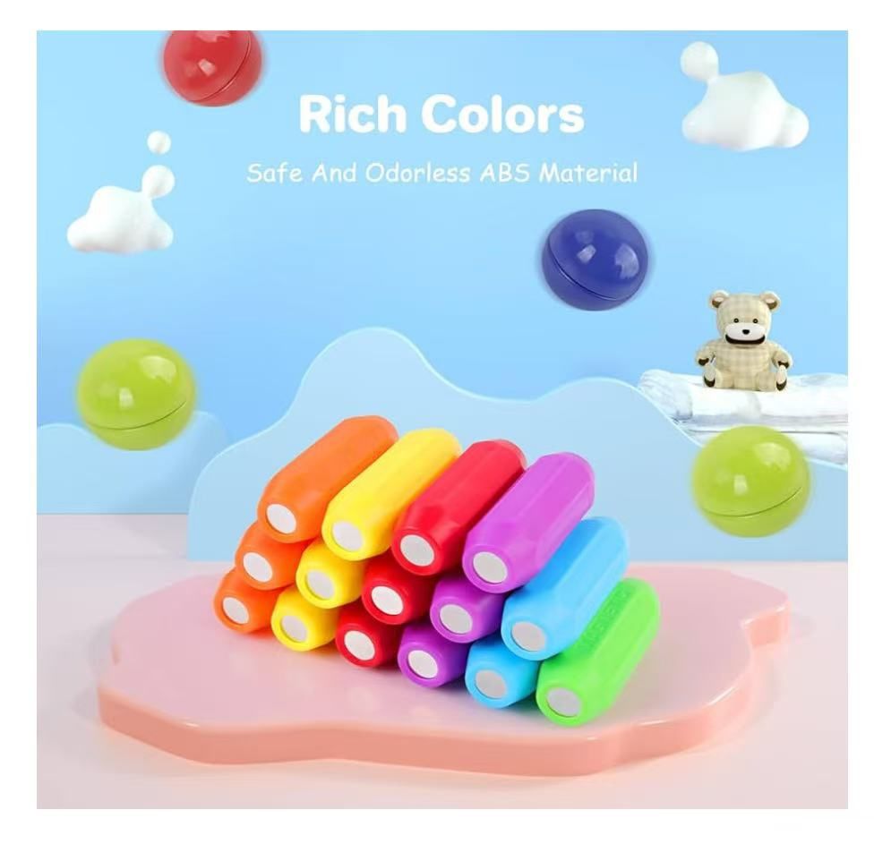 Magnetic Sticks and Balls, Magnetic Building Sticks Blocks for Kids, Magnetic Building Blocks for Ki
