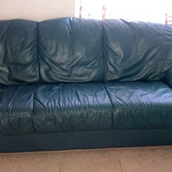Hunter Green Sofa 3 Pieces