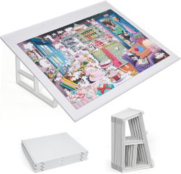 Welgee 1000-Piece Tilting Puzzle Board Table
