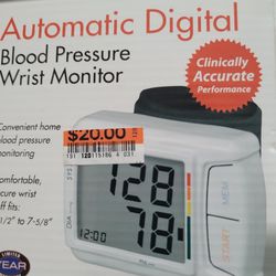 Automatic Digital Wrist Monitor New $15