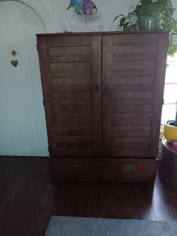 Large Brown Cabinet