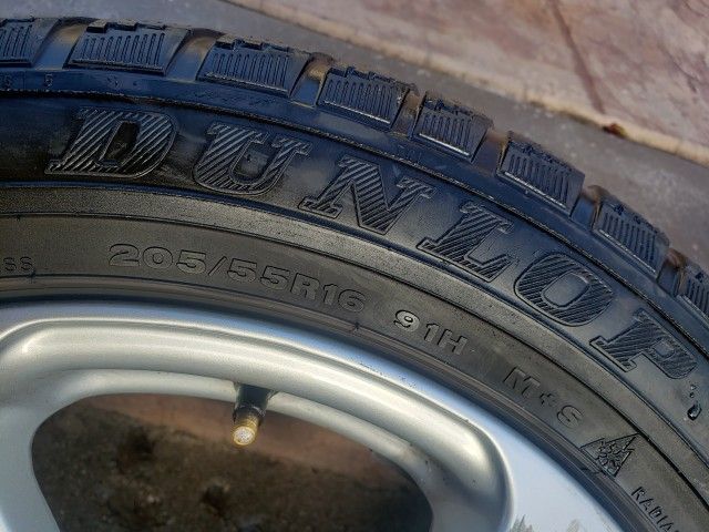 205/55R16 Dunlop Tires W/ Sport Edition Rims