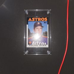 Nolan Ryan 1986 Topps Baseball Card