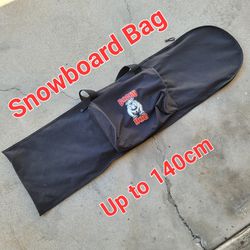 🔥$5! 140cm SNOWBOARD BAG For Sale 🏂 Snow Board Ski Mountain Winter Snowboard Slopes Present

Snowboard bag available up to 140cm