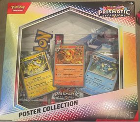 Pokemon Prismatic evolutions poster collection