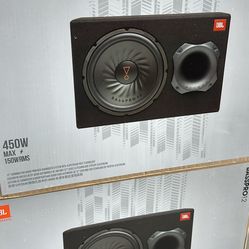 JBL 12 Inch Subwoofer Built In Amp With Box