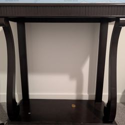 Elegant Dark Wood Console Table