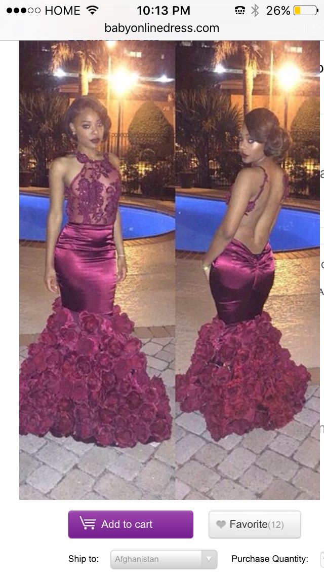 !!!!!!Burgundy PROM DRESS !!!!!! 