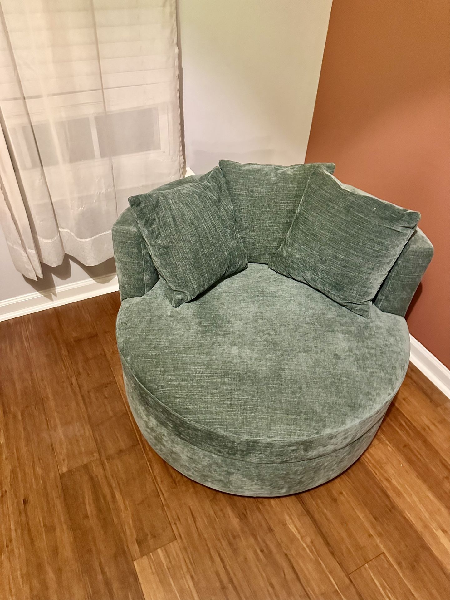 World Market Rico Oversized Swivel Chair