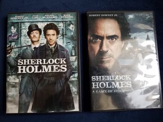 Sherlock Holmes 1&2, many DVDs$1