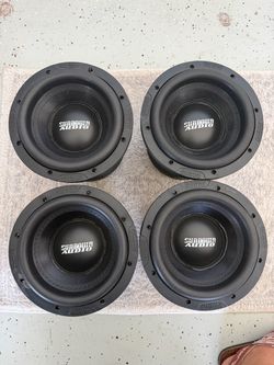 Sundown Audio Subwoofers – Set of 4 x8-v3