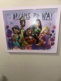 Disney Princess 3D Shadowbox