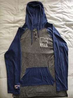 Buffalo Bills Light Hoodie Size L