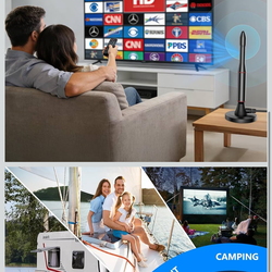 new in box! Digital Indoor TV Antenna for Smart TV, HD/4K/1080P Antennas with Strong Magnetic Base, Long Range Reception for Local Channels, with 16.5