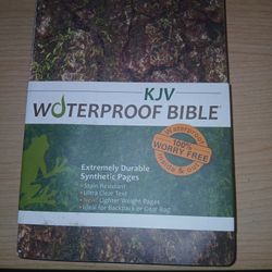 KJV Bible Waterproof Camo Edition