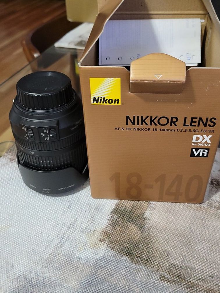 Nikkor Lens 18-140mm