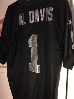 RAIDERS ORIGINAL STITCHED AL DAVIS JERSEY