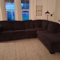 Black Sectional 