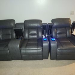 Powered Recliner Sofa